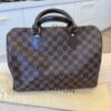 Louis Vuitton Damier Ebene Speedy 30 Bandouliere