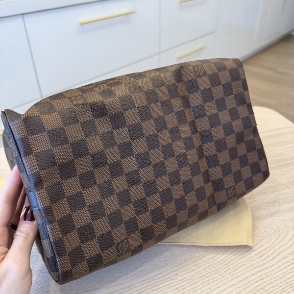 Louis Vuitton Damier Ebene Speedy 30 Bandouliere