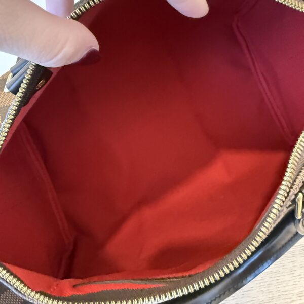 Louis Vuitton Damier Ebene Speedy 30 Bandouliere