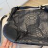 Gucci Snakeskin Black Hobo Crossbody