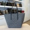 Loewe Anagram Jacquard Tote Navy