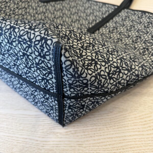 Loewe Anagram Jacquard Tote Navy