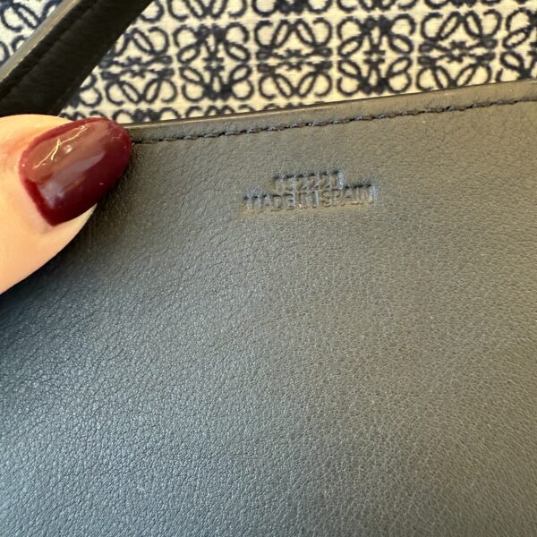 Loewe Anagram Jacquard Tote Navy