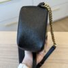 Saint Laurent Grain de Poudre Quilted 80's Vanity Bag Black