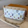 Louis Vuitton LV X TM Monogram Multicolor Pochette Accessories White