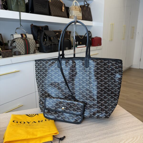 Goyard Goyardine Saint Louis PM Black