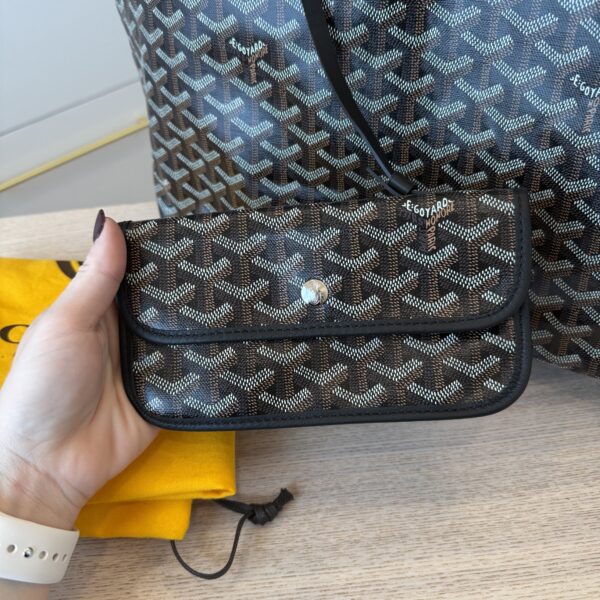 Goyard Goyardine Saint Louis PM Black