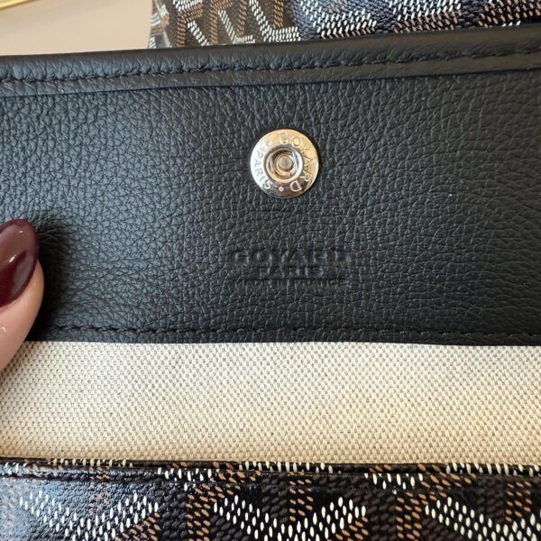 Goyard Goyardine Saint Louis PM Black