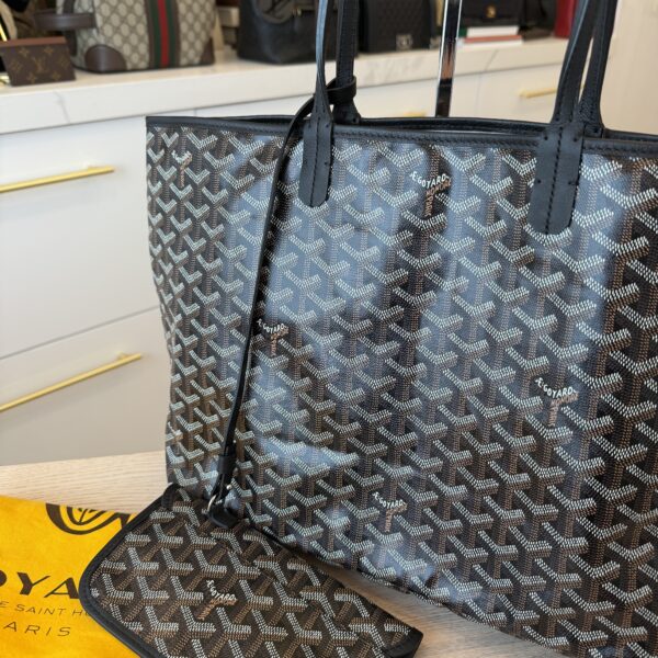 Goyard Goyardine Saint Louis PM Black