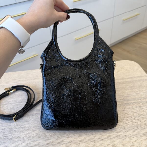 Miu Miu IVY Mini Handbag Naplak Leather Black