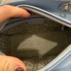 Christian Dior Lambskin Cannage Medium Lady Dior Silver Hardware Blue