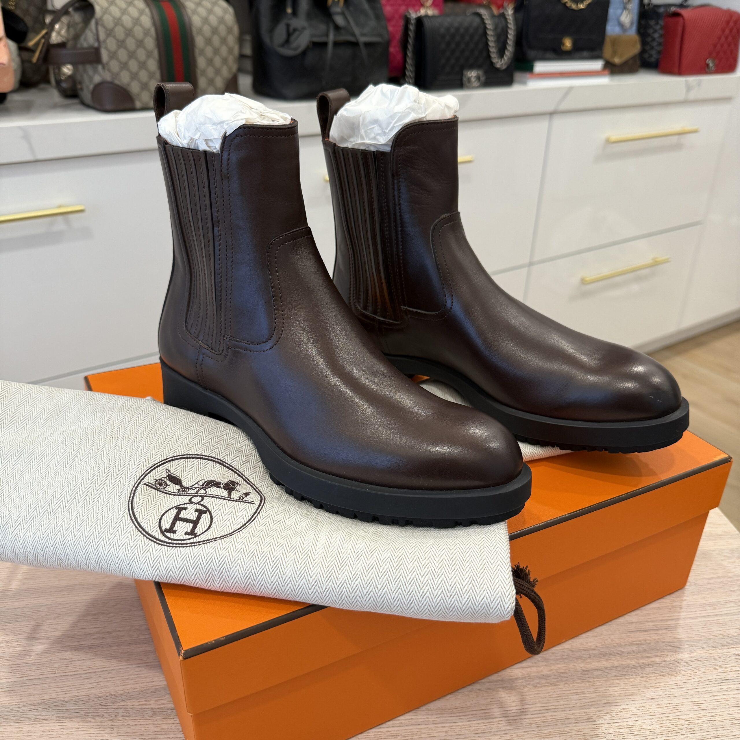 Hermes Kross Training Boots for Women Size 37