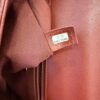 Chanel Lambskin Quilted Chain Infinity Top Handle Flap Burgundy