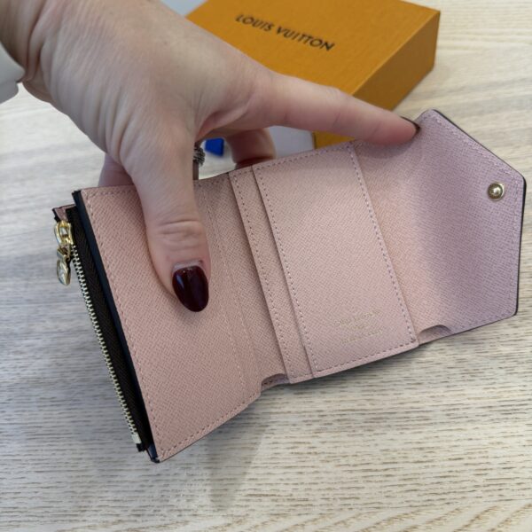 Louis Vuitton Monogram Zoe Wallet Rose Ballerine