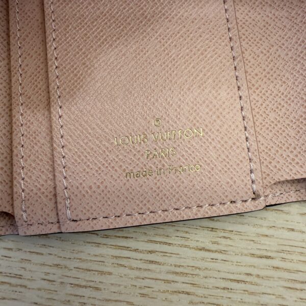 Louis Vuitton Monogram Zoe Wallet Rose Ballerine