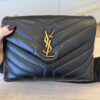 Saint Laurent (YSL) Loulou Small In Quilted Leather Black and Gold Hardware