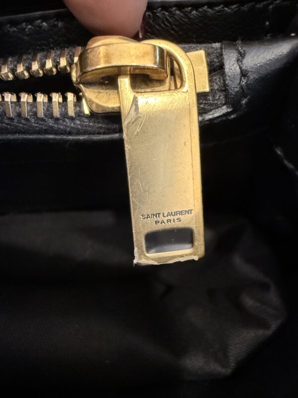 Saint Laurent (YSL) Loulou Small In Quilted Leather Black and Gold Hardware