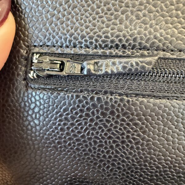 Chanel Caviar Quilted Wallet on Chain WOC Black Gold Hardware