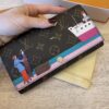 Louis Vuitton Monogram 2016 Christmas Animation Sarah Wallet Rose Ballerine