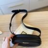 Gucci Calfskin Matelasse GG Marmont Belt Bag 95 38 Black