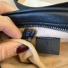 Gucci Calfskin Matelasse GG Marmont Belt Bag 95 38 Black