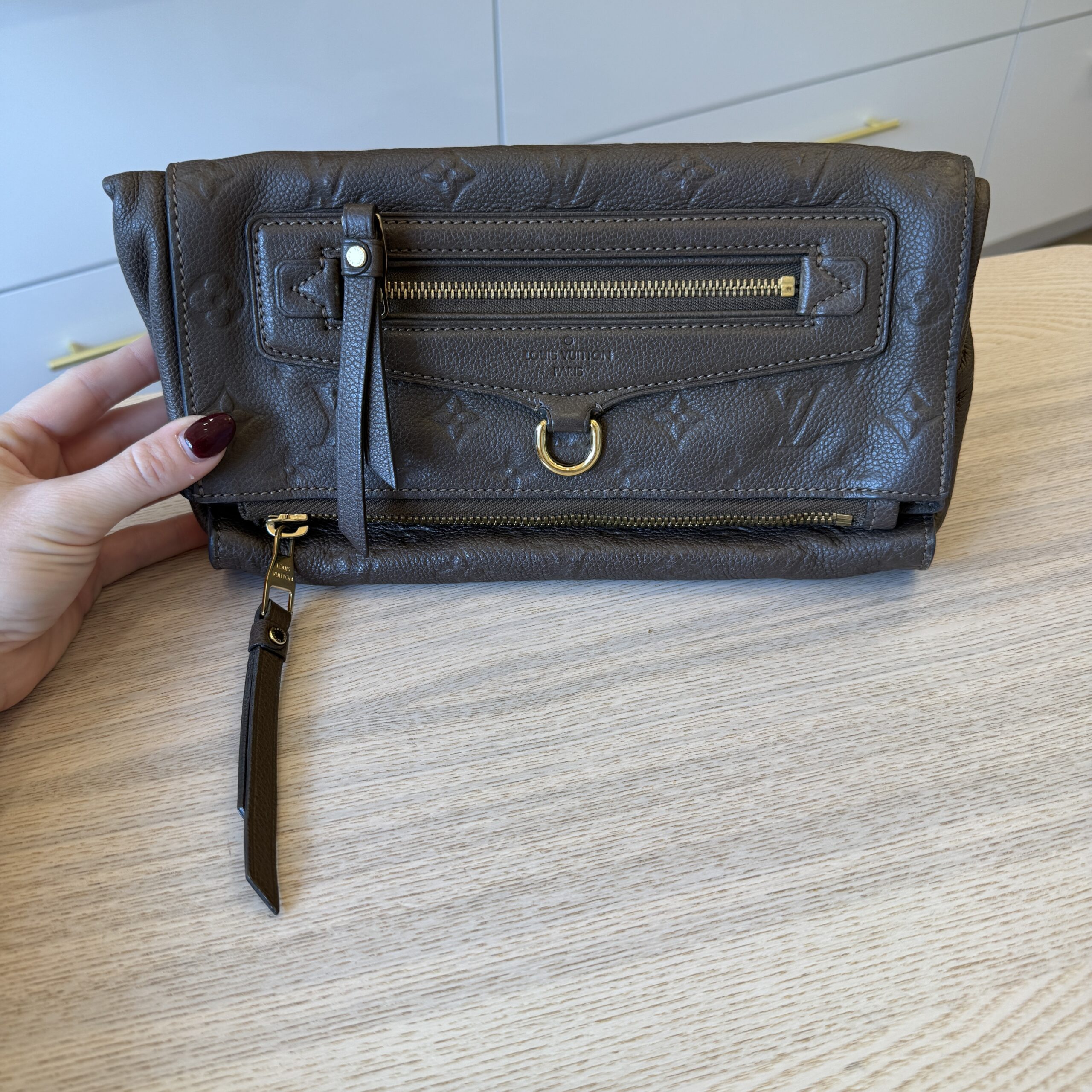 Louis Vuitton Empreinte Petillante Clutch Ombre