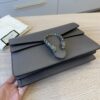 Gucci Pebbled Calfskin Small Dionysus Shoulder Bag Dusty Grey