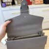 Gucci Pebbled Calfskin Small Dionysus Shoulder Bag Dusty Grey