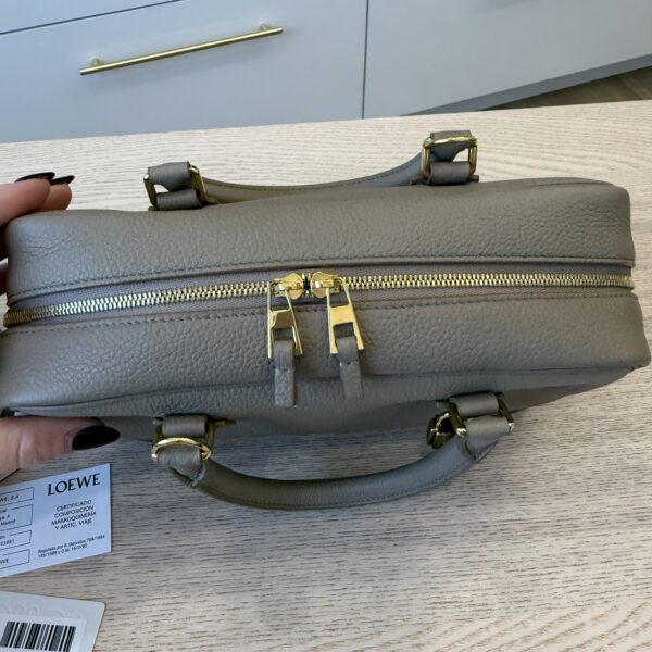 Loewe Amazona 23 Bag in Soft Grained Calfskin Sand