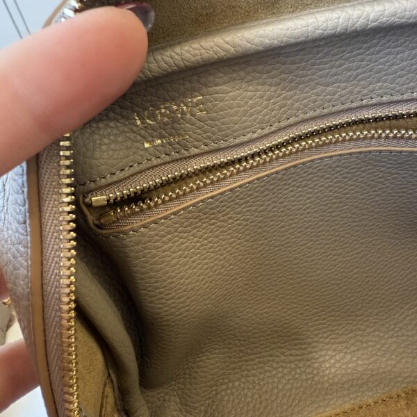 Loewe Amazona 23 Bag in Soft Grained Calfskin Sand