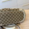 Gucci Sukey Top Handle Satchel GG Canvas with Leather Large