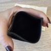 Gucci Calfskin Matelasse GG Marmont Card Holder Black