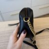 Gucci Matelasse Small GG Marmont Black