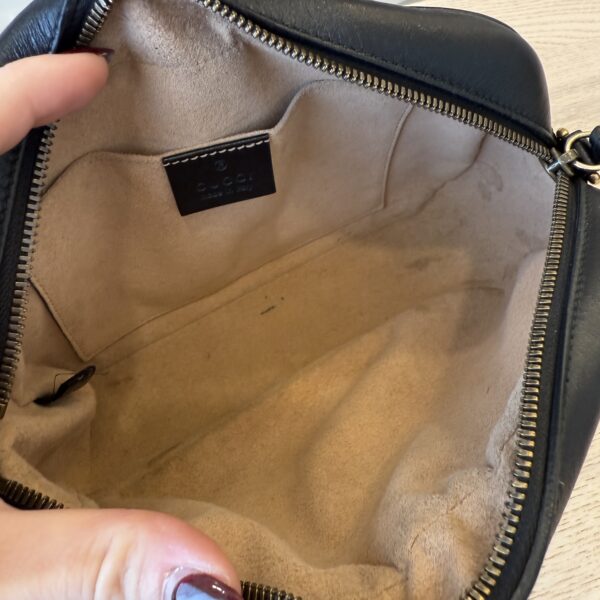 Gucci Matelasse Small GG Marmont Black