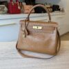 Hermes Kelly Handbag Gold Courchevel with Gold Hardware 28