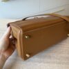 Hermes Kelly Handbag Gold Courchevel with Gold Hardware 28