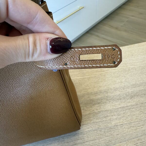 Hermes Kelly Handbag Gold Courchevel with Gold Hardware 28