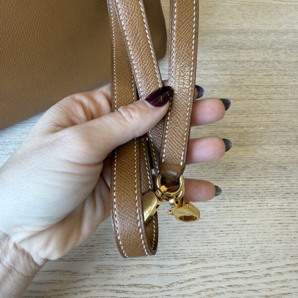 Hermes Kelly Handbag Gold Courchevel with Gold Hardware 28