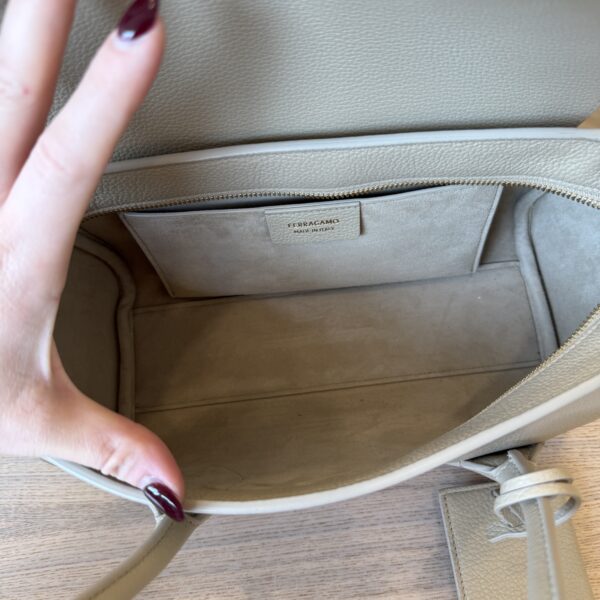 Salvatore Ferragamo East-West Tote Bag (S)