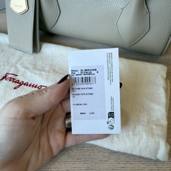 Salvatore Ferragamo East-West Tote Bag (S)