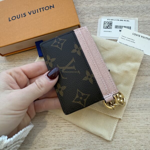 Louis Vuitton Monogram Charms Card Holder