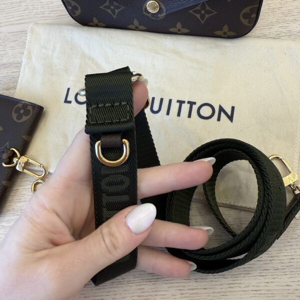 Louis Vuitton Monogram Felicie Strap & Go Kaki