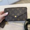 Louis Vuitton Monogram Felicie Strap & Go Kaki