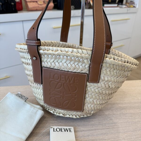 Loewe Basket Small Straw Tote Bag