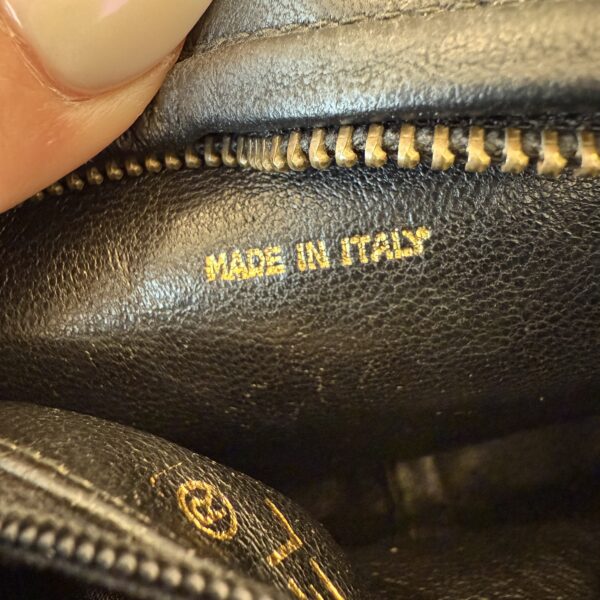 Chanel Vintage Front Pocket Camera Bag Quilted Lambskin Small