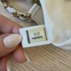 Chanel Vintage Timeless Caviar Shoulder Bag White GHW