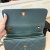 Chanel Lambskin Quilted Small Trendy CC Dual Handle Flap Bag Gold Hardware