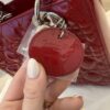 Christian Dior Patent Cannage Medium Lady Dior Silver Hardware