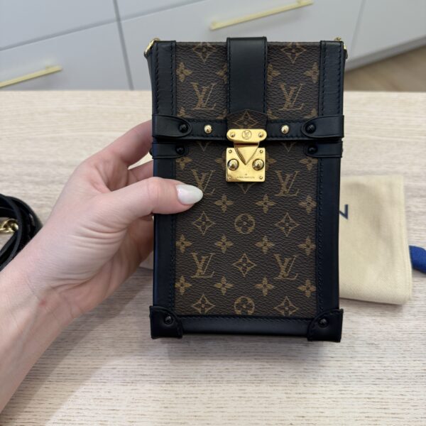 Louis Vuitton Vertical Trunk Pochette Monogram Canvas