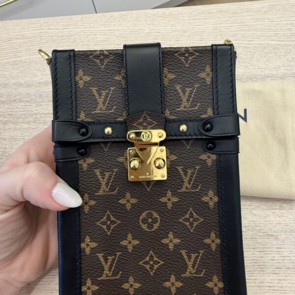 Louis Vuitton Vertical Trunk Pochette Monogram Canvas